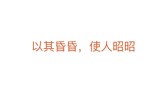 以其昏昏，使人昭昭