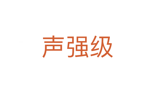 聲強(qiáng)級